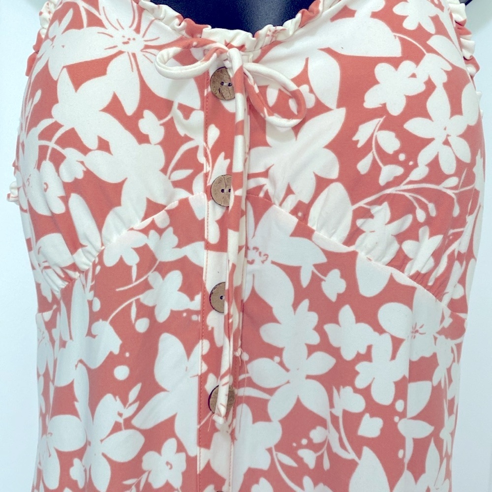SunnDress Blush & White Pattern Sz XXL NWT - Picture 2 of 6